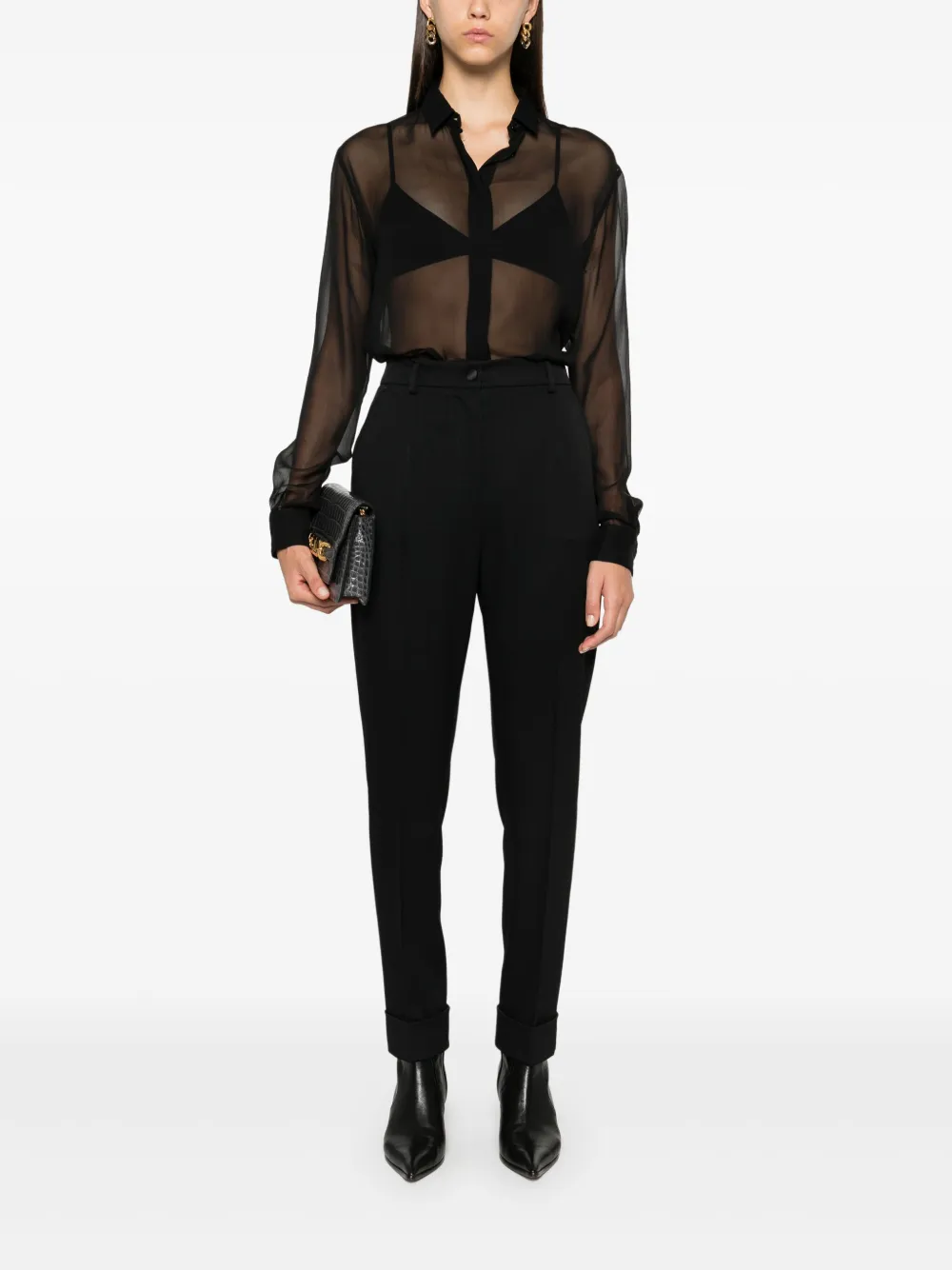 Dolce & Gabbana wool trousers - Zwart