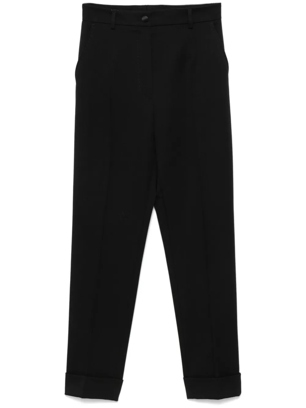 Dolce & Gabbana Wollen broek Zwart