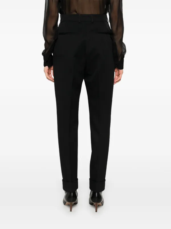 Dolce & Gabbana Wool Trousers | Black | FARFETCH