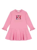 Escada Kids logo dress - Pink