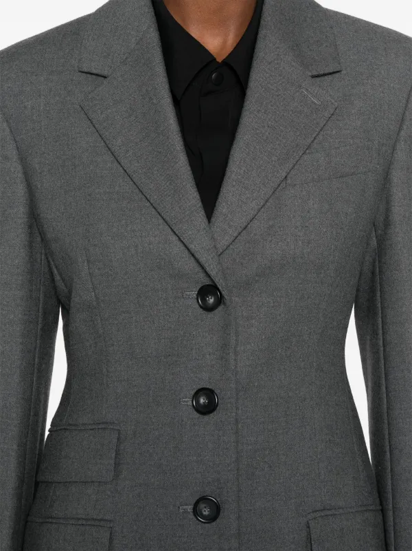 Sportmax Opice Blazer | Grey | FARFETCH HK