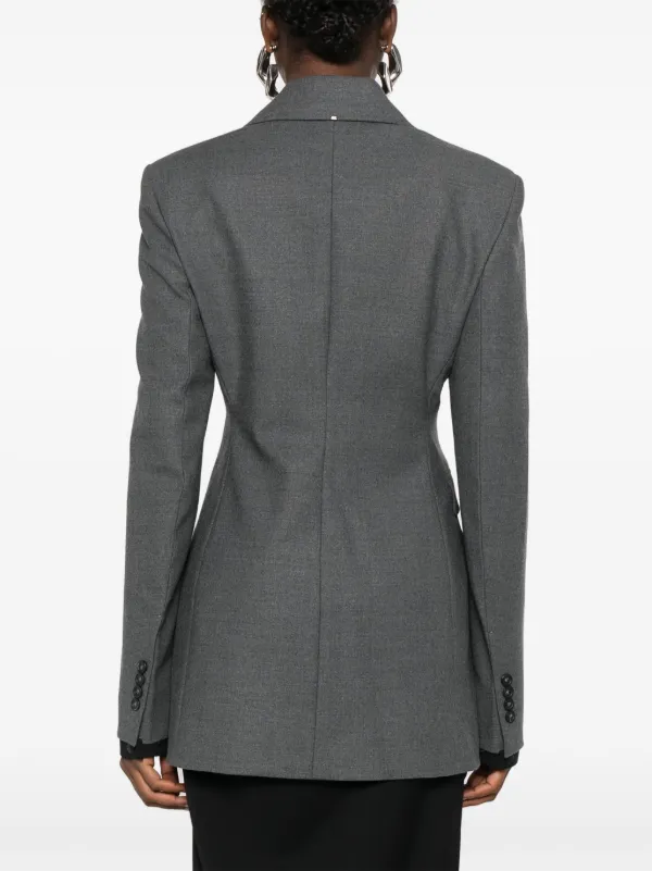 Sportmax Opice Blazer | Grey | FARFETCH HK