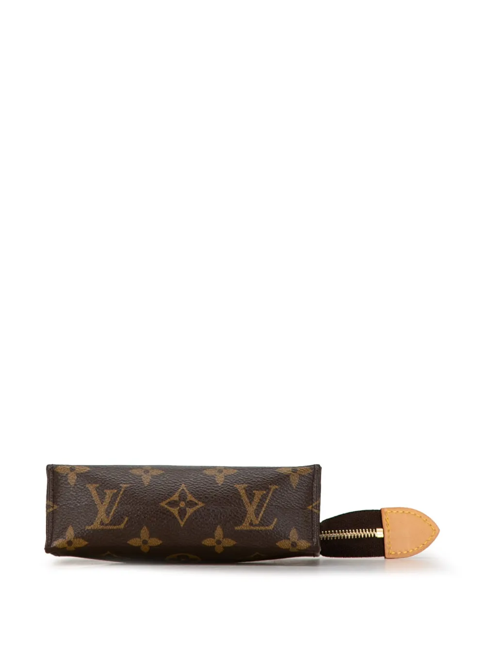 Pre-owned Louis Vuitton 2005 Monogram Toiletry 15 Pouch In 褐色