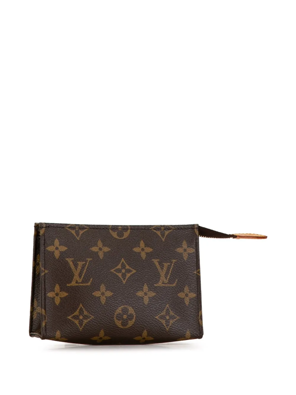 Pre-owned Louis Vuitton 2005 Monogram Toiletry 15 Pouch In 褐色