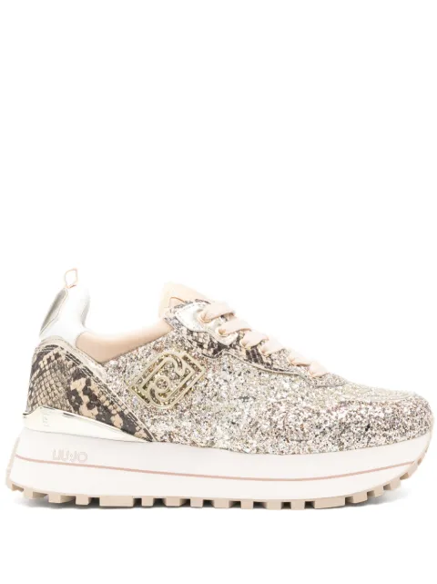 LIU JO glitter platform sneakers 