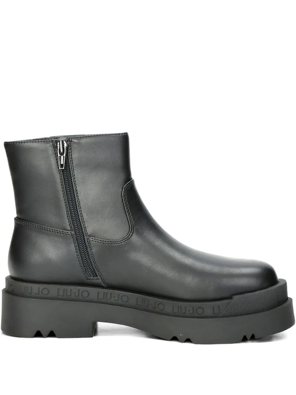 LIU JO botas con plataforma y logo | negro | Image 1