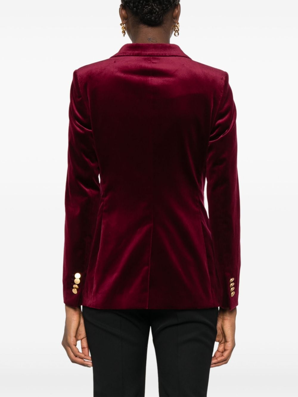 Shop Tagliatore Parigi Blazer In Red