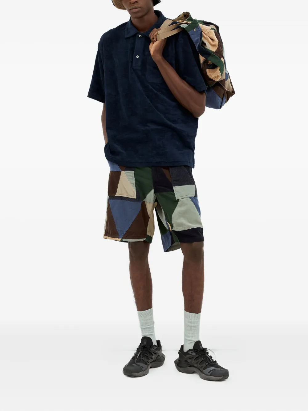 Engineered Garments terry-cloth polo shirt | Image 2