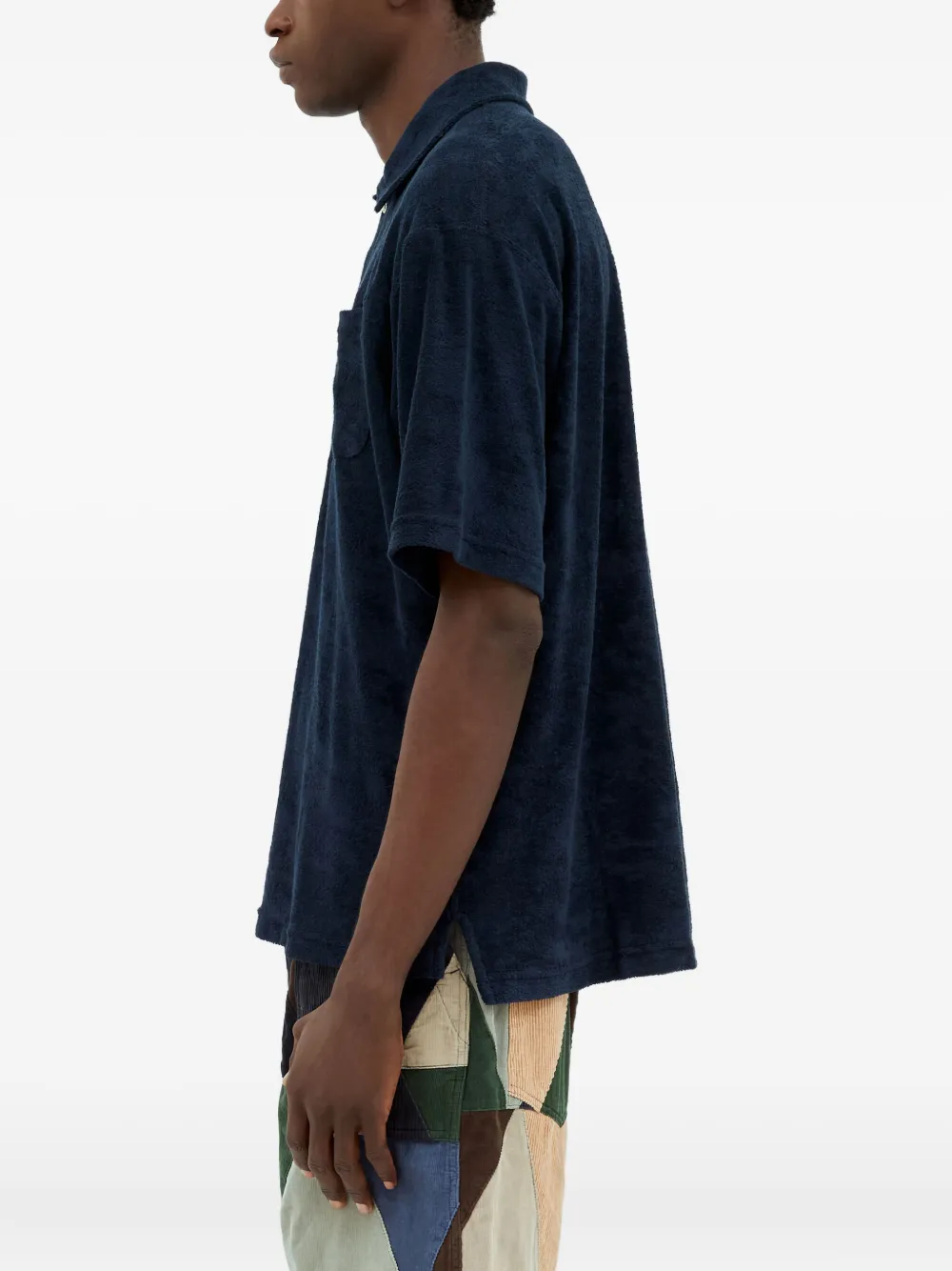 Engineered Garments terry-cloth polo shirt | Image 2