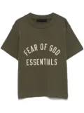 FEAR OF GOD ESSENTIALS logo-print T-shirt - Green