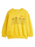 Mini Rodini graphic-print sweatshirt - Yellow