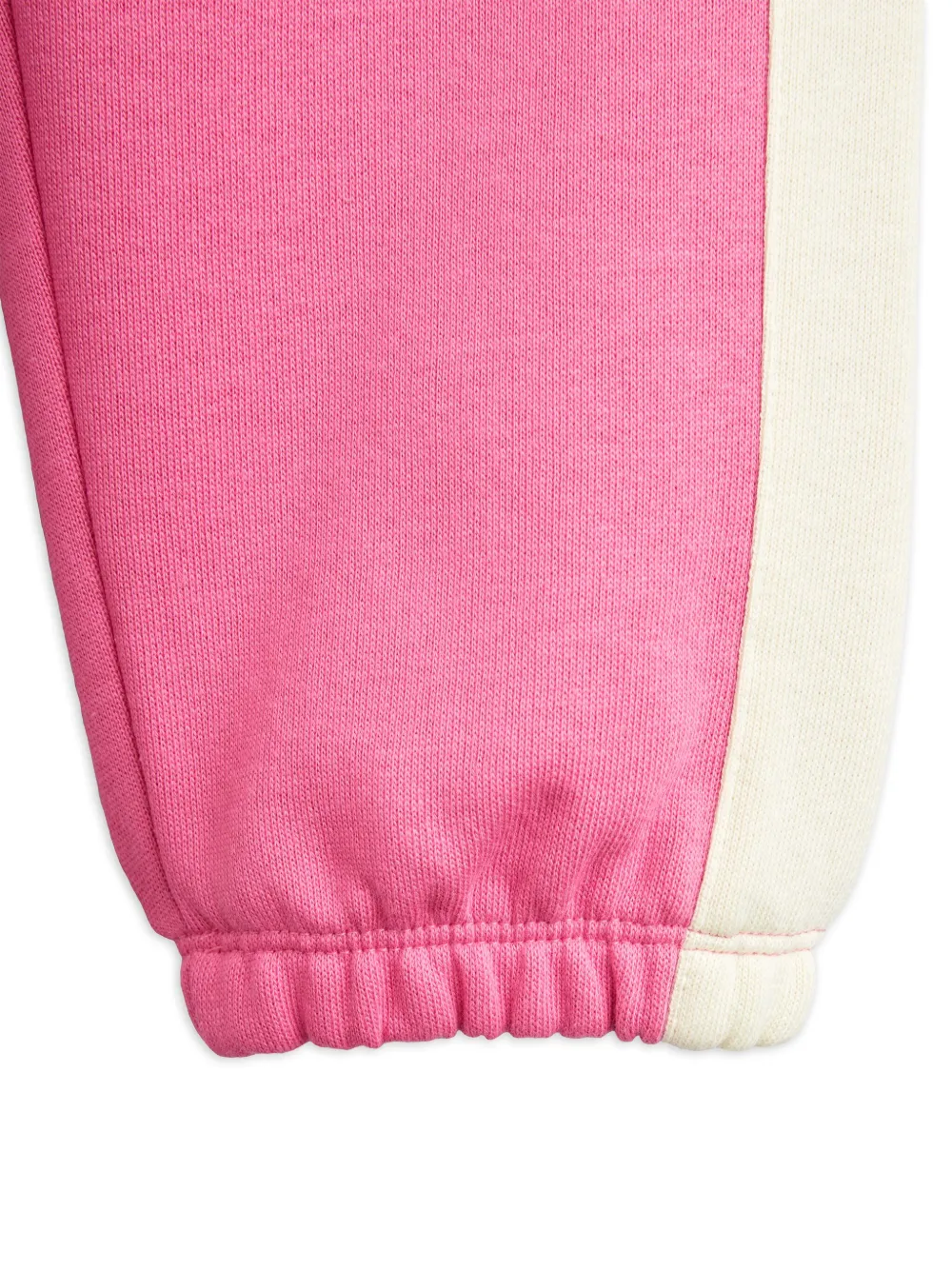Mini Rodini Sweater met vlakken van biologisch katoen Roze