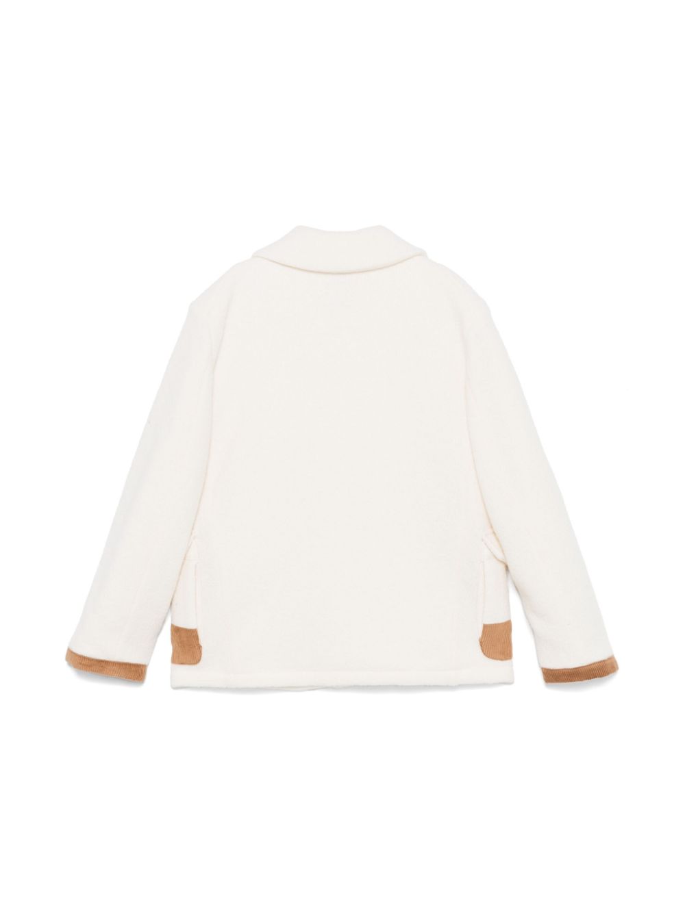 Fay Kids shearling jacket - Beige