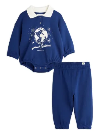 Mini Rodini Sweat Set | Blue | FARFETCH GE Mini Rodini Sweat Set | Blue | FARFETCH GE