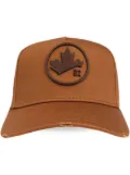 DSQUARED2 logo-embroidered baseball cap - Brown