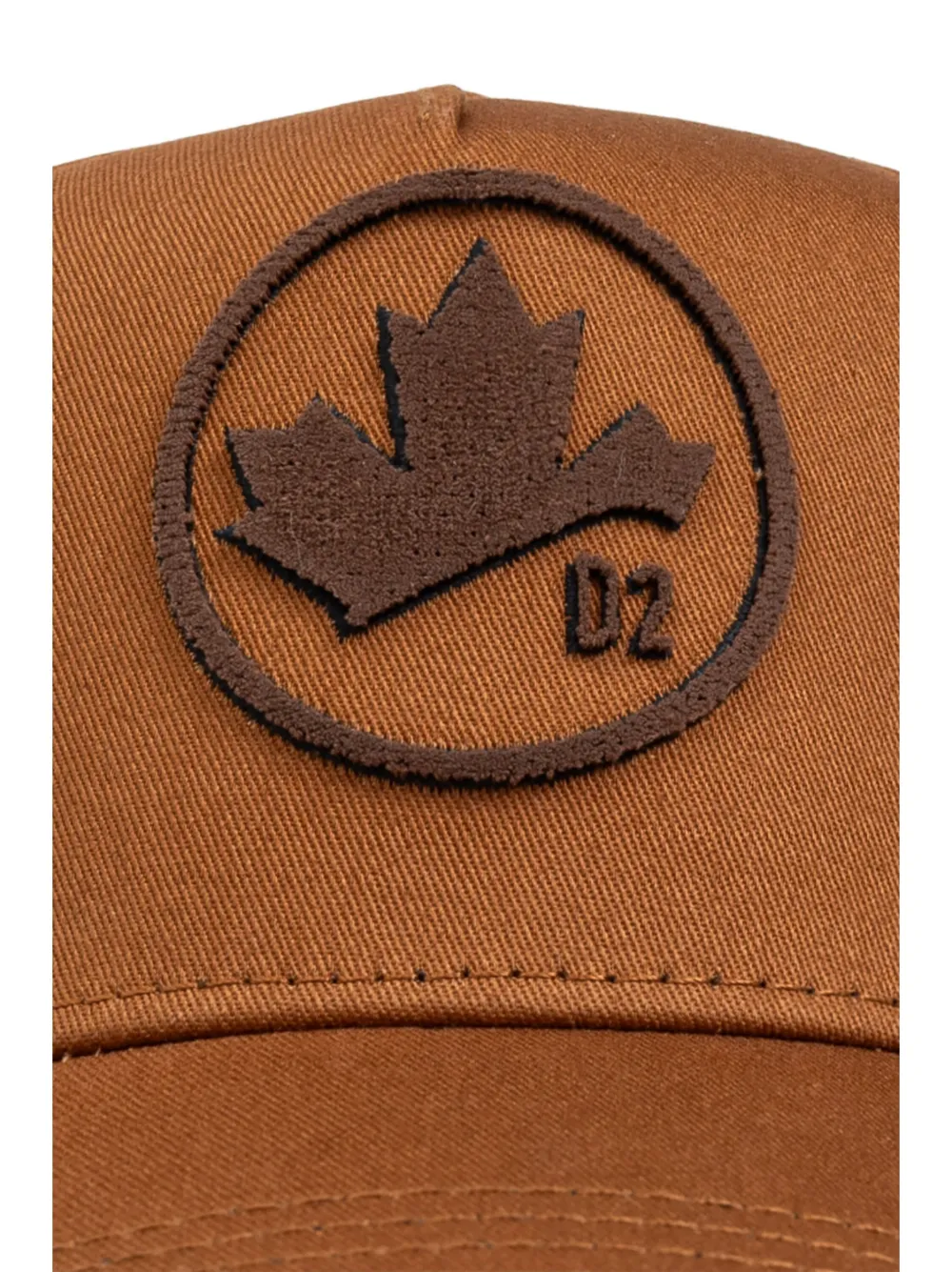 Dsquared2 Logo-embroidered Baseball Cap In Brown