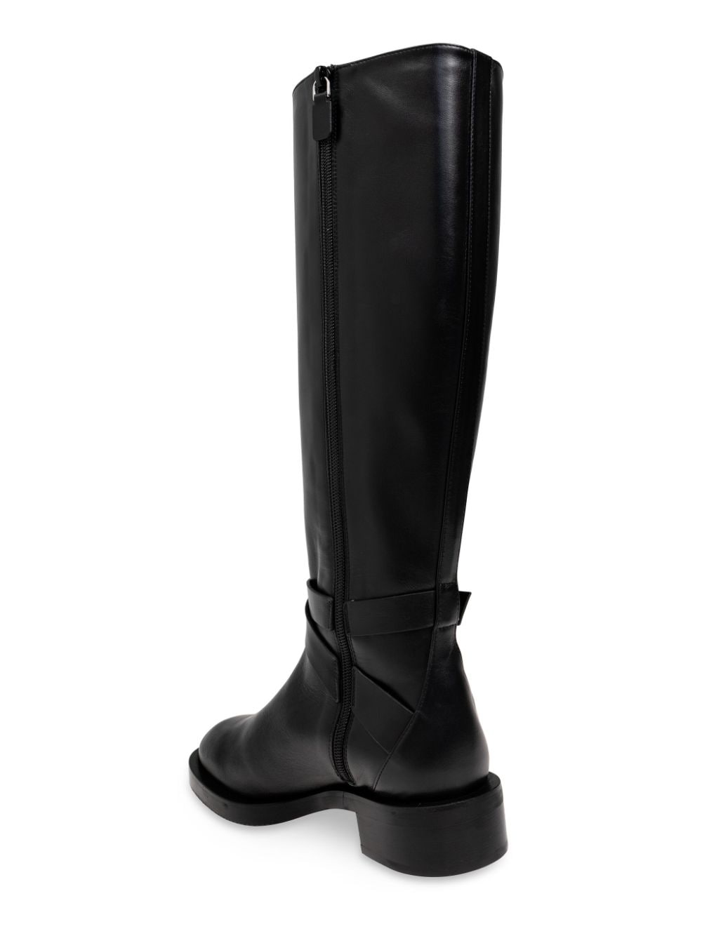 Shop Stuart Weitzman 40mm Bella Boots In Black