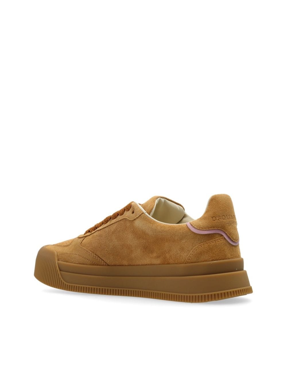 Shop Dsquared2 New Jersey Sneakers In Brown