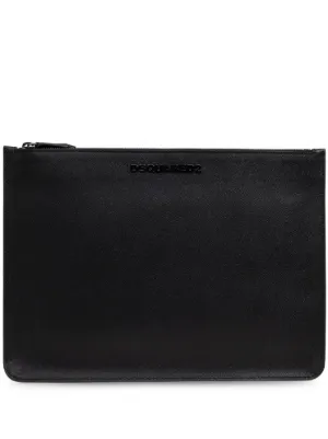 Dsquared2（ディースクエアード）メンズ クラッチバッグ - FARFETCH