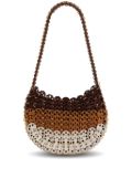 Rabanne 1969 Moon bag - Brown