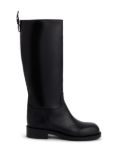 Rabanne leather boots - Black