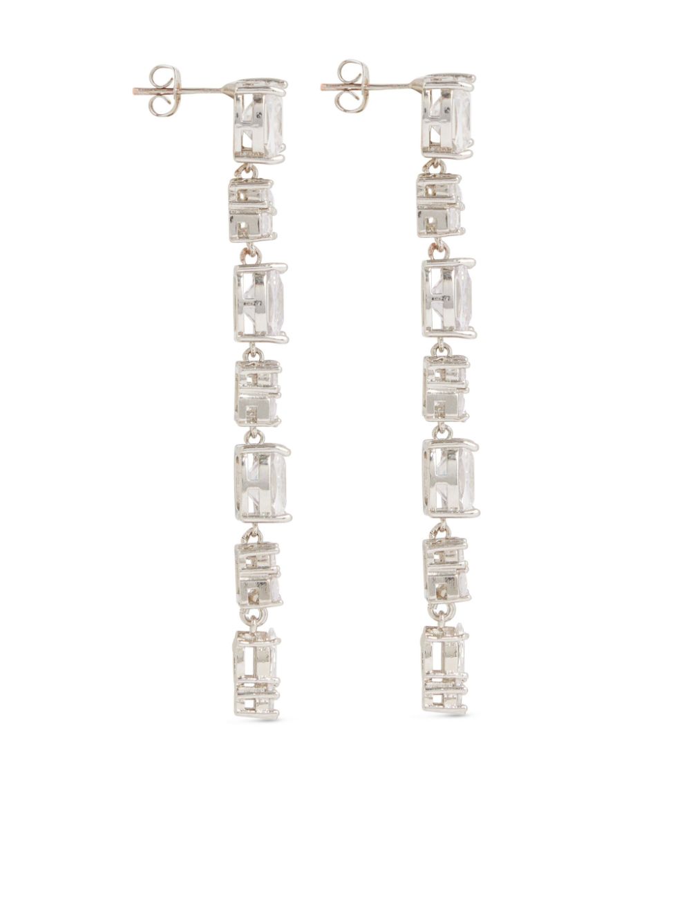 Rabanne long strass earrings Women