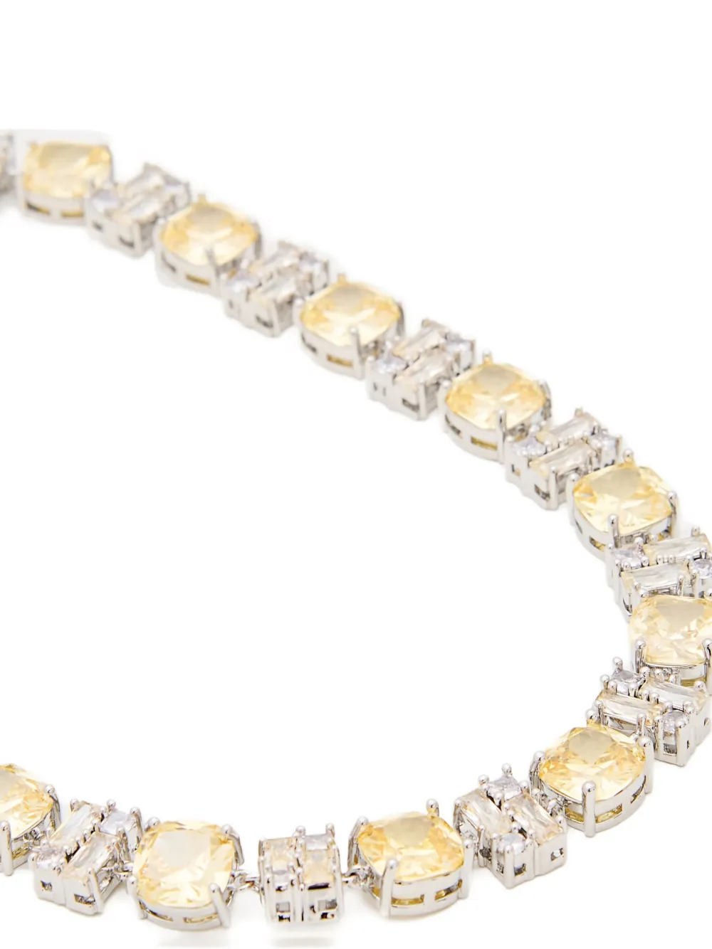 Rabanne choker necklace - Zilver