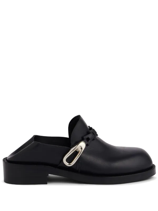 Rabanne Mules Con Tacón Negro FARFETCH MX