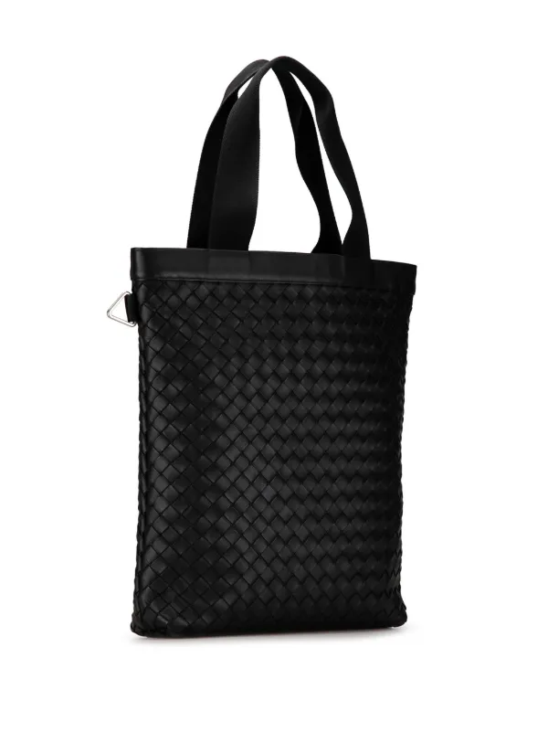 Bottega Veneta Pre Owned 2006 Intrecciato Hydrology Tote Bag Black FARFETCH IE