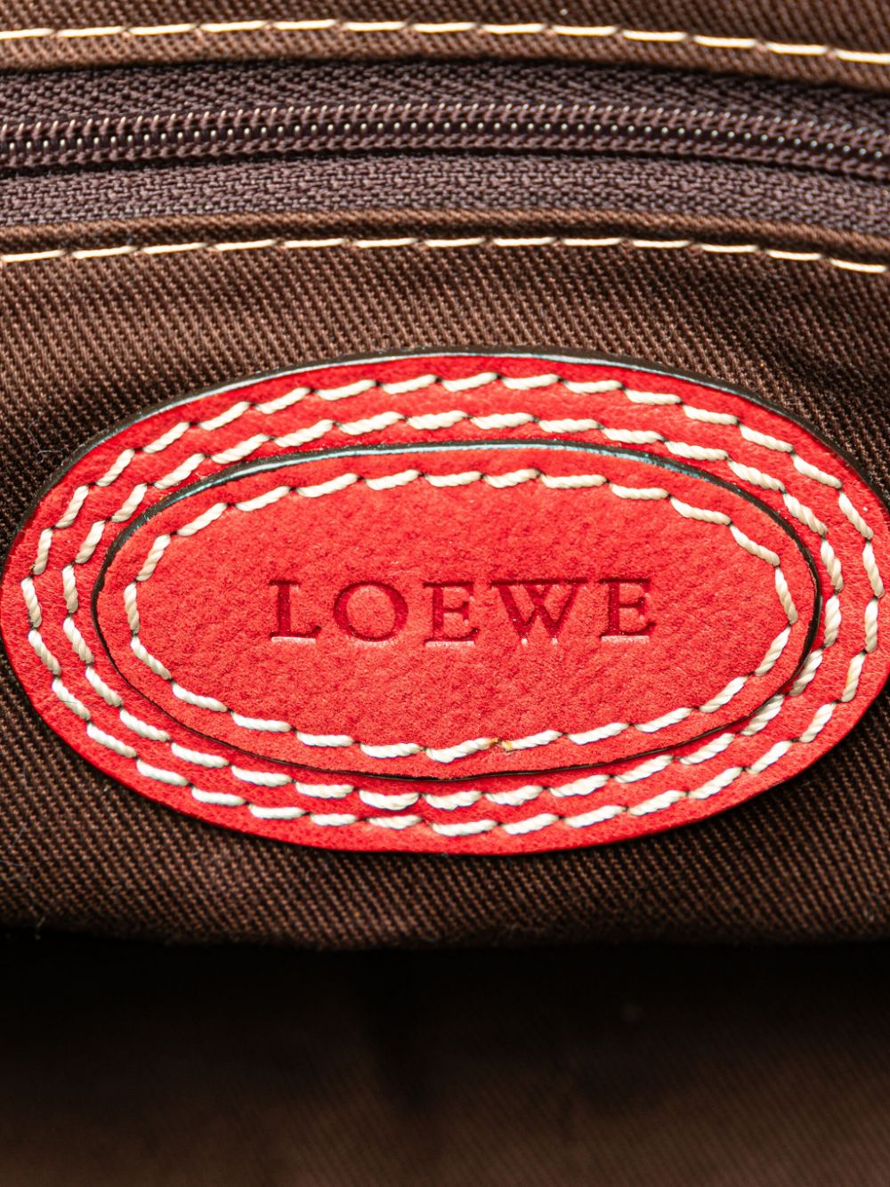 Loewe 2008 Leather Anagram Tassel handbag Women