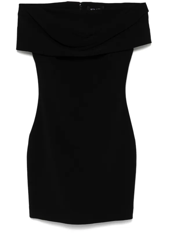 Solace London Neve Mini Dress | Black | FARFETCH OM