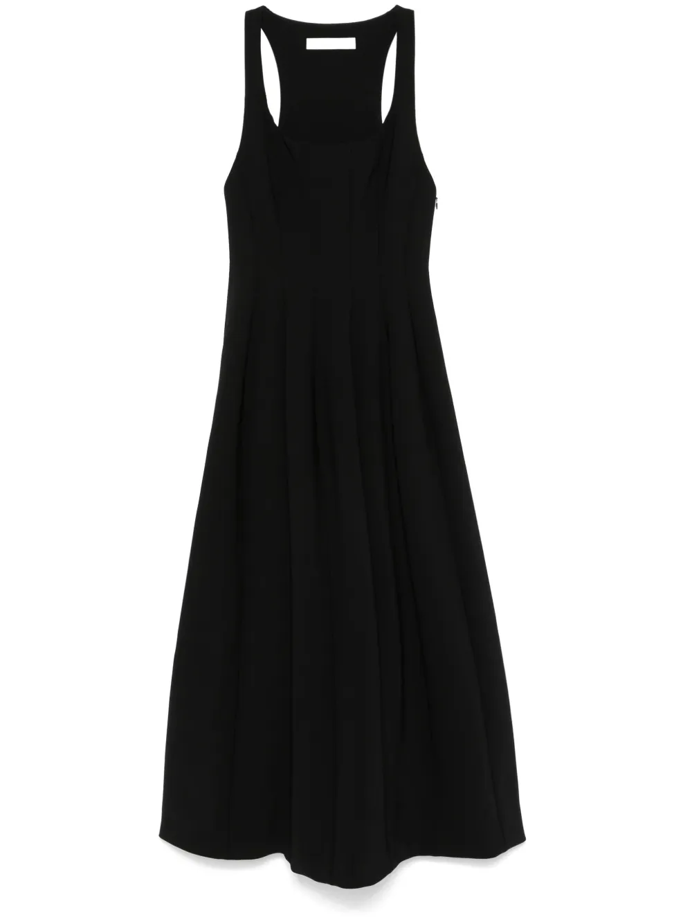 Philosophy Di Lorenzo Serafini Pleated Maxi Dress Black FARFETCH