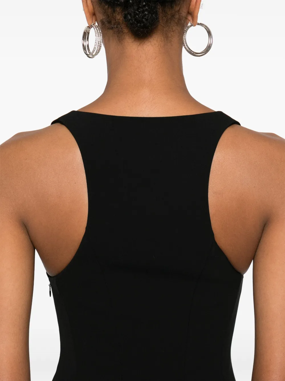 PHILOSOPHY DI LORENZO SERAFINI PLEATED MAXI DRESS 