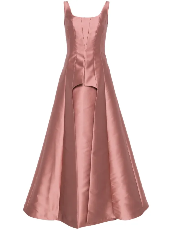 パーティードレス a Ferretti Mikado Long Dress Long dress in mikado Cocktail | Alberta Ferretti