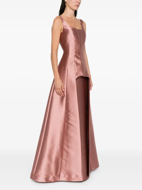 Alberta Ferretti Mikado Dress Set | Pink | FARFETCH UK