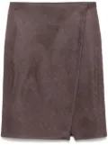 Philosophy Di Lorenzo Serafini wrap midi skirt - Brown