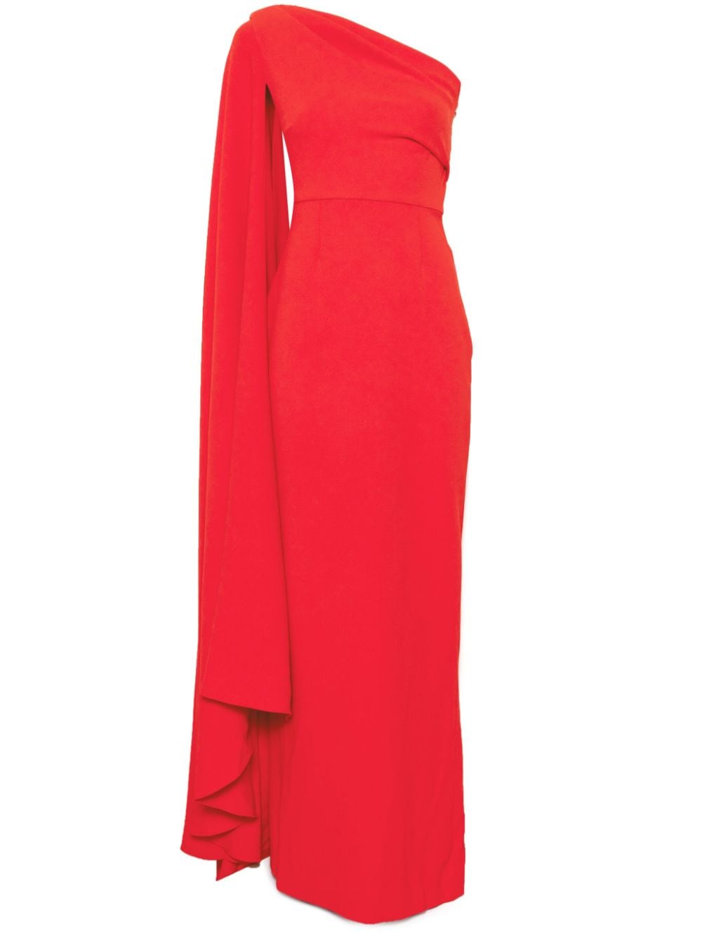 Shop Solace London Daria Gown In Red