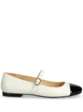 ALOHAS Musa ballet flats - White