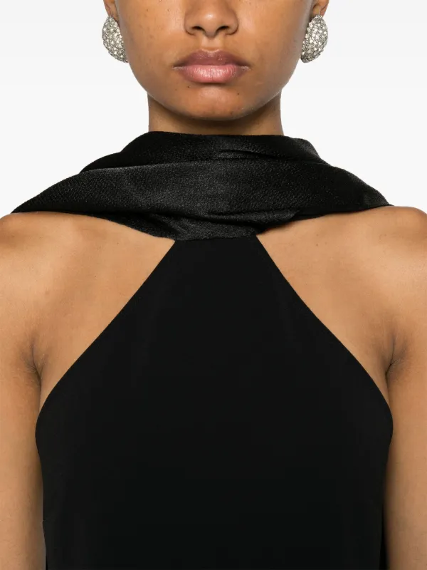 Solace London Ophelia Gown | Black | FARFETCH