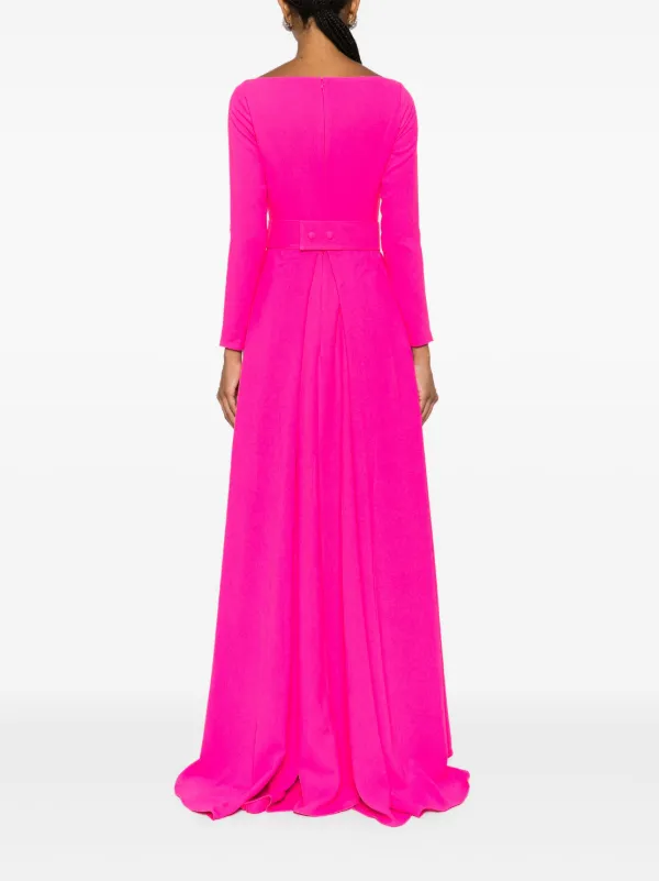 Solace London Shayla Gown | Pink | FARFETCH
