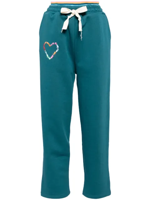 Mira Mikati joggers bordados con doble pretina