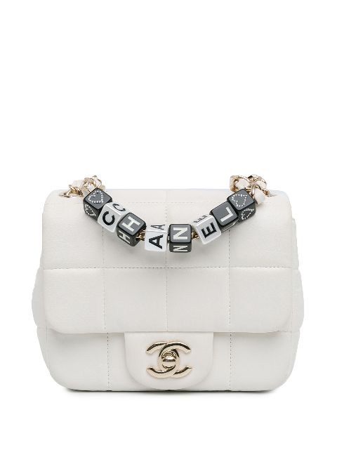 CHANEL Pre-Owned 2023 Mini Lambskin Monacoco Flap crossbody bag WOMEN