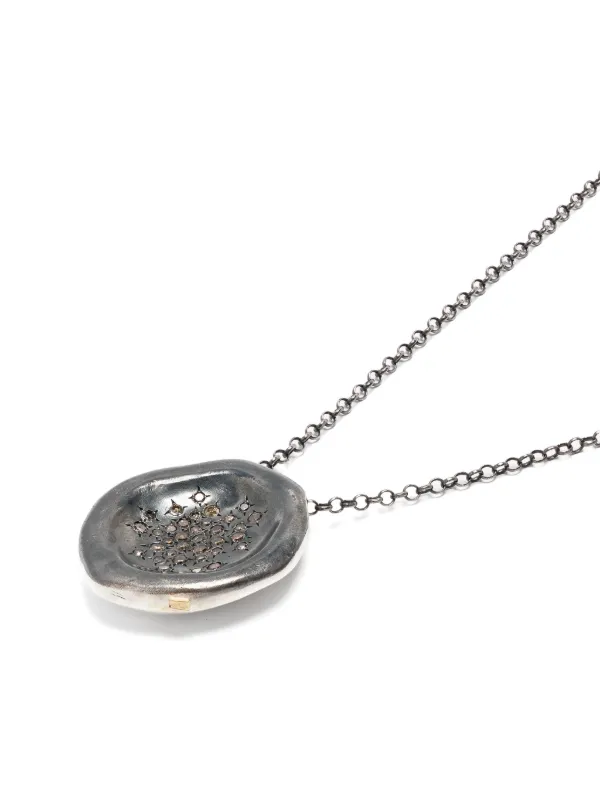 ロザマリア ダイヤモンドシルバーネックレス