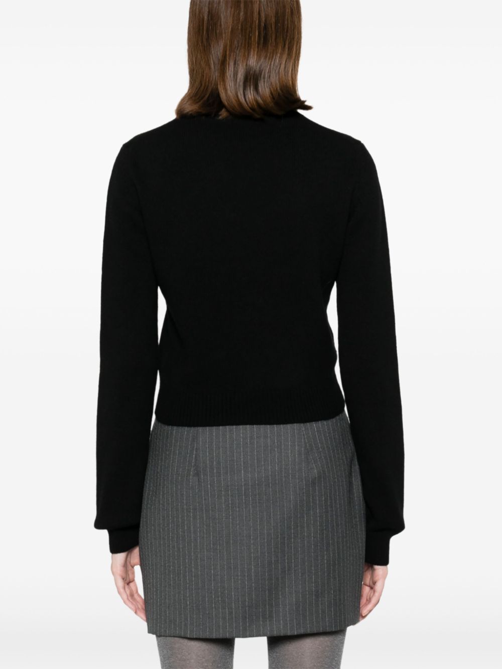 Miu Miu logo-embellished sweater Women