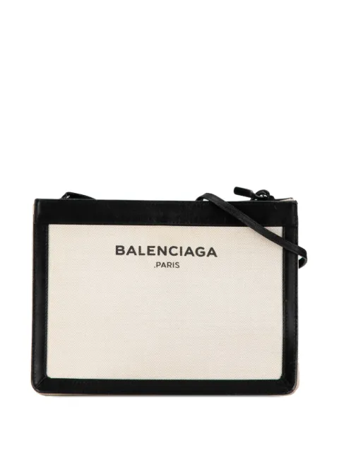 Cheap Balenciaga 21th Century Navy Pochette crossbody bag Women