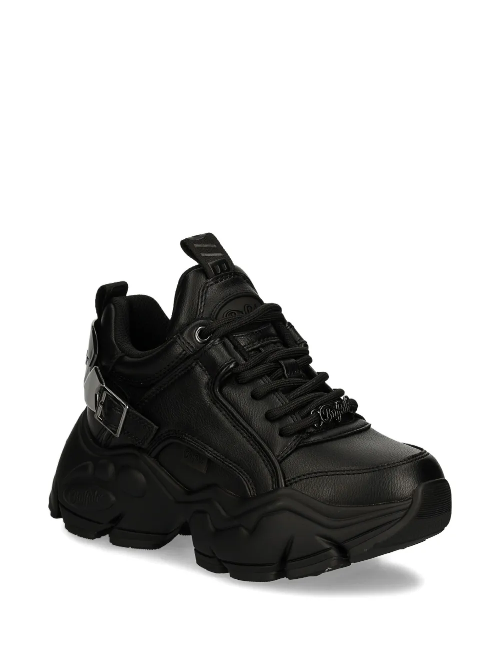Buffalo Binary Halo buckle-strap sneakers | Low-Tops | Image 2