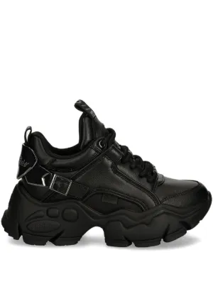 【EU37】他サイズ有 Buffalo バッファロー 黒 厚底 VEGAN 新品 EU37】他サイズ有 Buffalo バッファロー 黒 厚底 VEGAN 新品