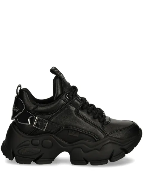 Buffalo Binary Halo buckle-strap sneakers