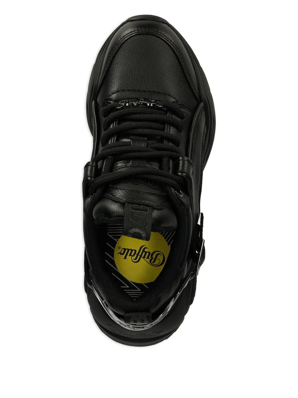 Buffalo Binary Halo sneakers met gespbandje Zwart