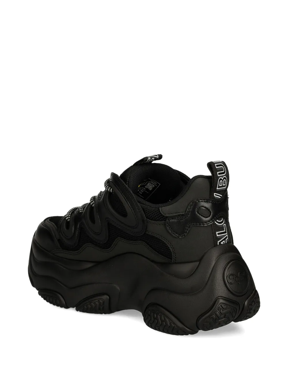 Buffalo Platform Sneakers In Black